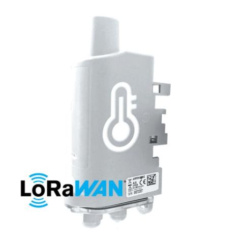 Adeunis 110536 TEMP IP68 LoRaWAN Ambient and External Temperature Sensor LoRaWAN, Replaceable Battery
