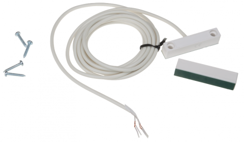 ITalks 111043 Sicherheits-Türkontakt Magnetschalter/Reed-Schalter MK4 mit 3 Meter Kabel