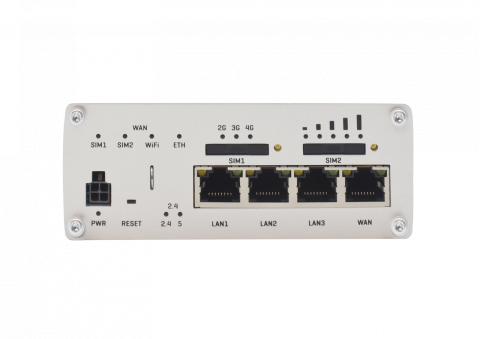 Teltonika RUTX11 Cat6 LTE WIFI Industrial Router, 2x SIM, Quad Core CPU, 256 MB RAM, 9-50V