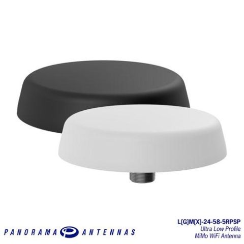 Panorama LGM2-24-58-5RPSP Ultraflache Fahrzeugantenne 2x2 MIMO WIFI + GPS - Schwarz