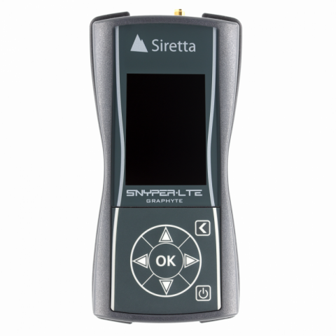 Siretta 61764 SNYPER-LTE Graphyte (EU) V2 - Signalstärke-Datenlogger: Überwachung/Speicherung & Protokollierung für 4G/3G EU Mobilfunkfrequenzen inkl.