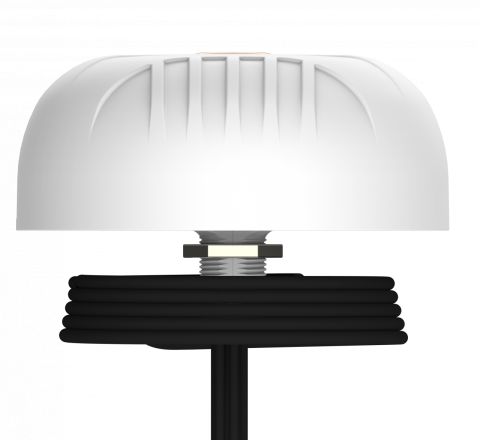 Poynting A-MIMO-0004-V1-04-W 4x4 MIMO 4G/5G/LTE 4-in-1 Transport-/Automobil-IoT-Antenne, IP69 Outdoor, 6dBi max. 617 - 6000MHz, 2m SMA(m), wei