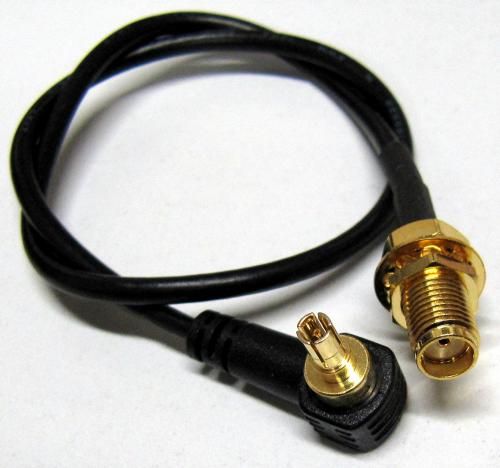 Pigtail antenna adapter RG174 SMA (f) / CRC9 (e.g. for Huawei)