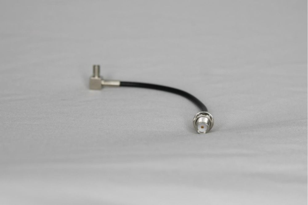 Pigtail Antenna adapter SMA (f) - TS9 with short RG174 cable 20cm