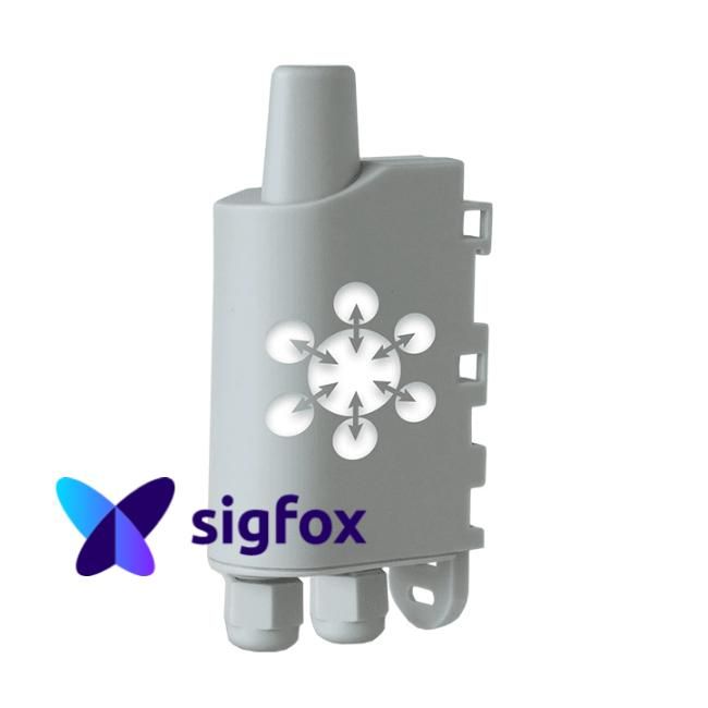 Adeunis 110539S Modbus Sigfox Sensor, RS232 / RS485, austauschbare Batterie