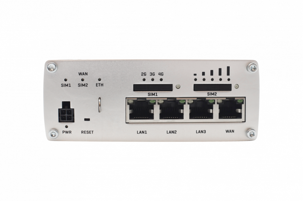 Teltonika RUTX09 Cat6 LTE Industrial Router, 2x SIM, Quad Core CPU, 256 MB RAM, 9-50V