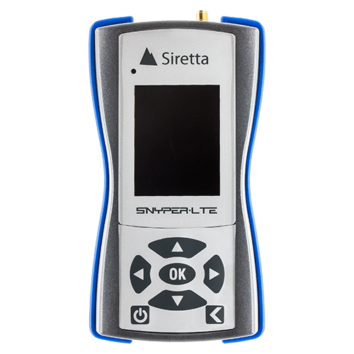 Siretta 61774 SNYPER-LTE+ (EU) V2 - Signalstärke-Tester für 4G/3G/2G EU Mobilfunkfrequenzen, Signal- und Netzwerkanalysator