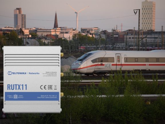 "Bahnbrechende" Meldung: Der RUTX11 ist offiziell für den Einsatz im Schienenverkehr geeignet!